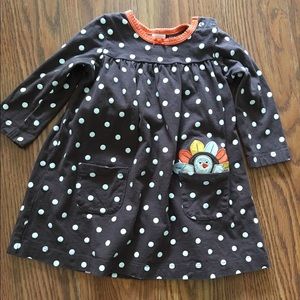 12 month toddler girl Thanksgiving dress